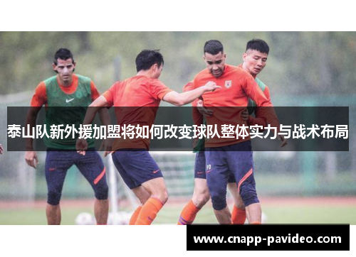 泰山队新外援加盟将如何改变球队整体实力与战术布局