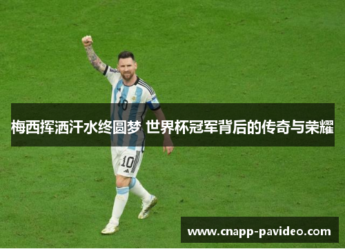 梅西挥洒汗水终圆梦 世界杯冠军背后的传奇与荣耀