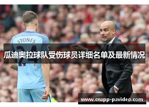 瓜迪奥拉球队受伤球员详细名单及最新情况