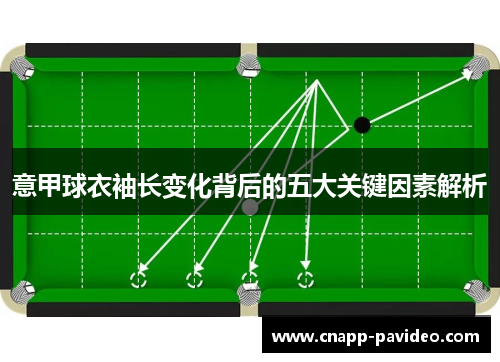 意甲球衣袖长变化背后的五大关键因素解析