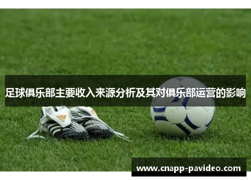 足球俱乐部主要收入来源分析及其对俱乐部运营的影响