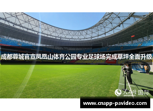 成都蓉城官宣凤凰山体育公园专业足球场完成草坪全面升级